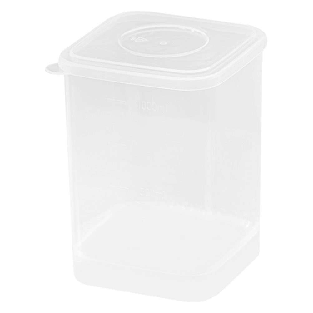 Meal Prep Yogurt Containers - Contenitore Trasparente in Plastica per Yogurt