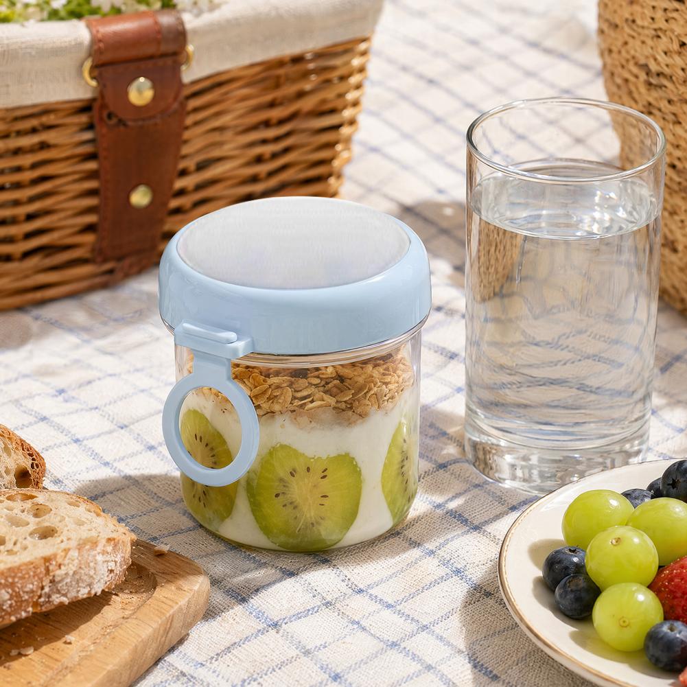 Overnight Oat Jar - Contenitore per Overnight Oats, Barattolo in