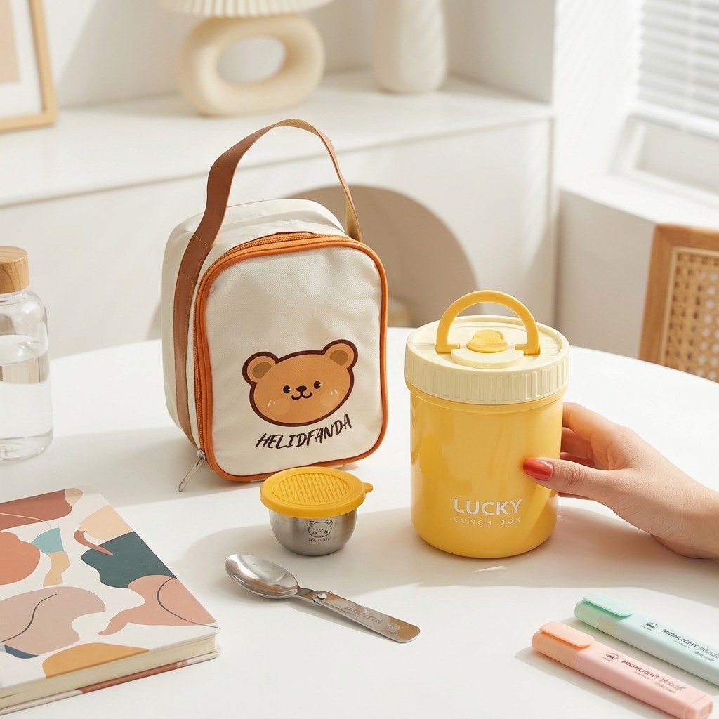 Meal Prep Yogurt Containers - Contenitore per pranzo bento isolato in