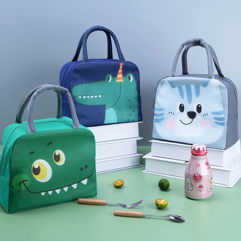 Meal Prep Bag - Cartoon Cute Fresh Cooler Lunch Bag