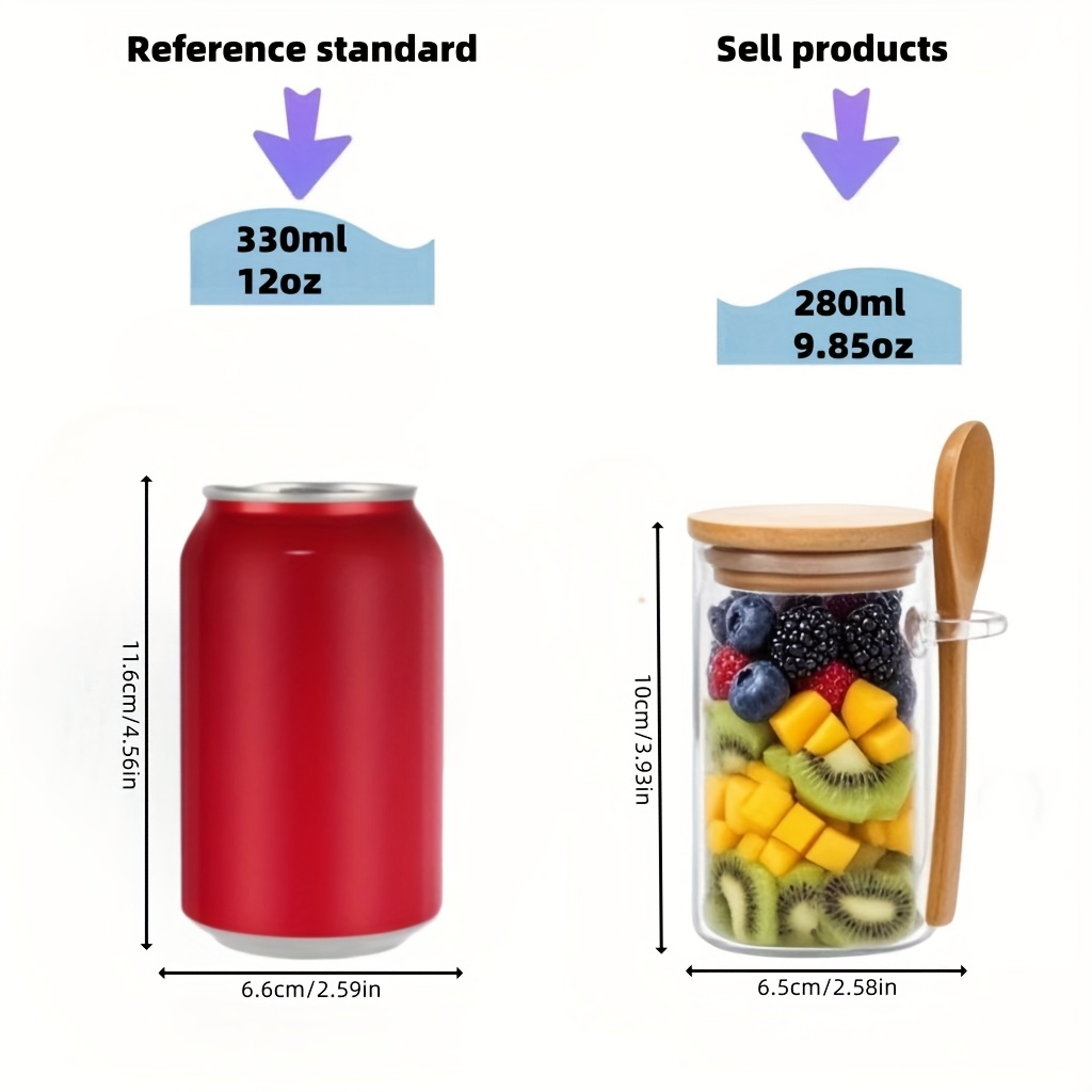 4/8/12 pezzi, tazze per colazi - Meal Prep Yogurt Containers recensione e prezzo