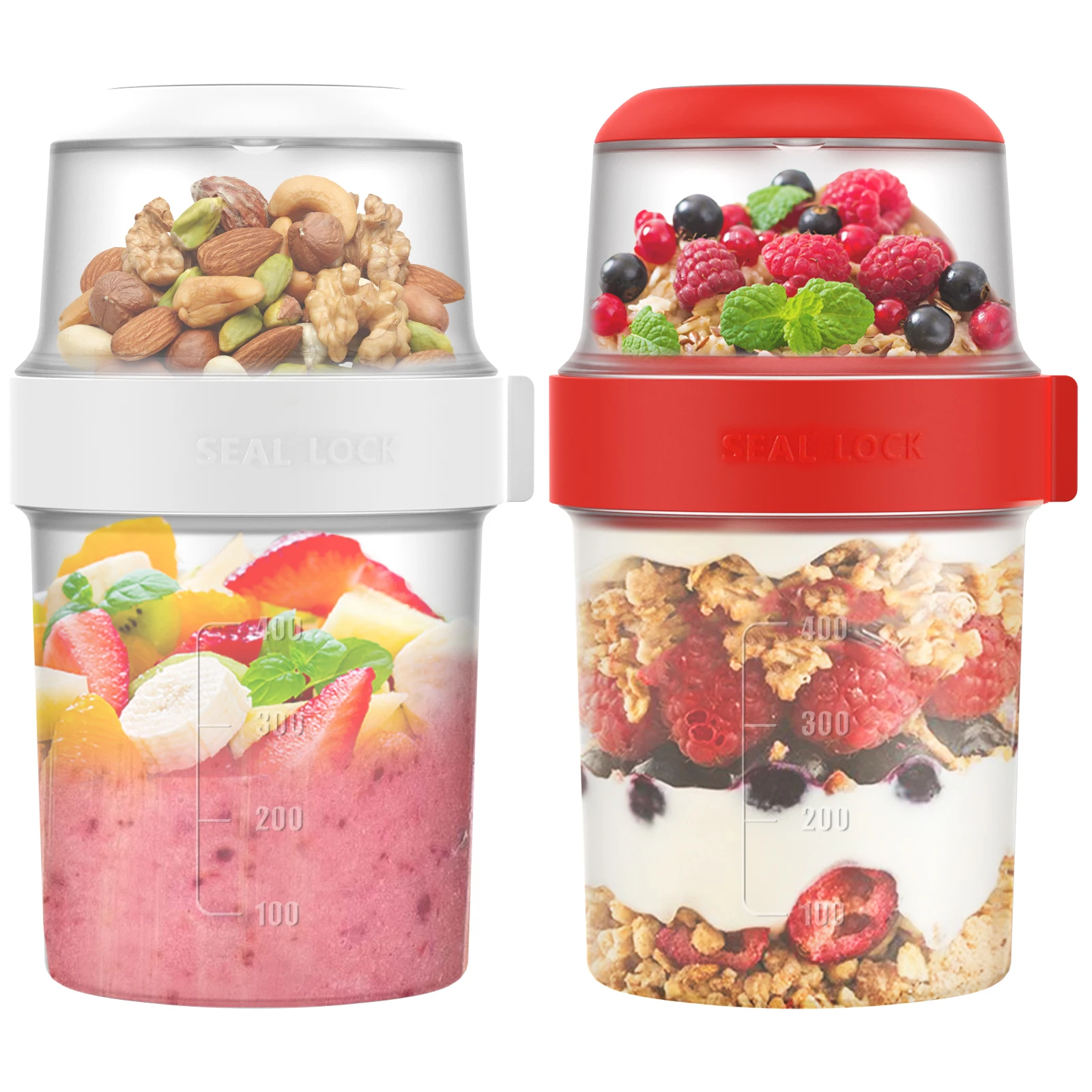 2 tazze per colazione riutiliz - Overnight Oat Jar recensione e prezzo