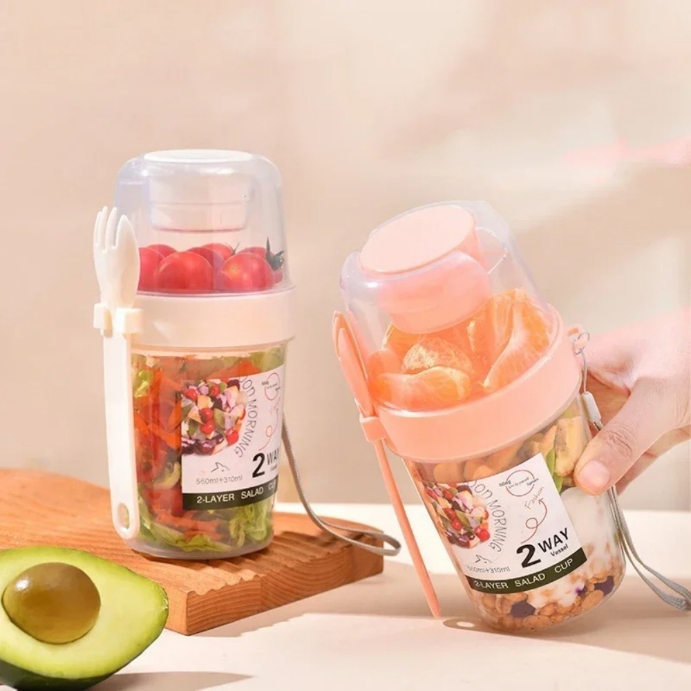 Tazza per insalata portatile T - Meal Prep Yogurt Containers recensione e prezzo