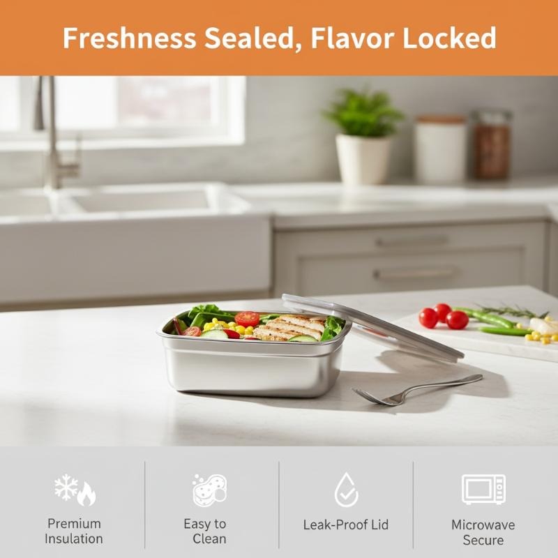 Contenitore per Pranzo in Acci - Meal Prep Freezer recensione e prezzo