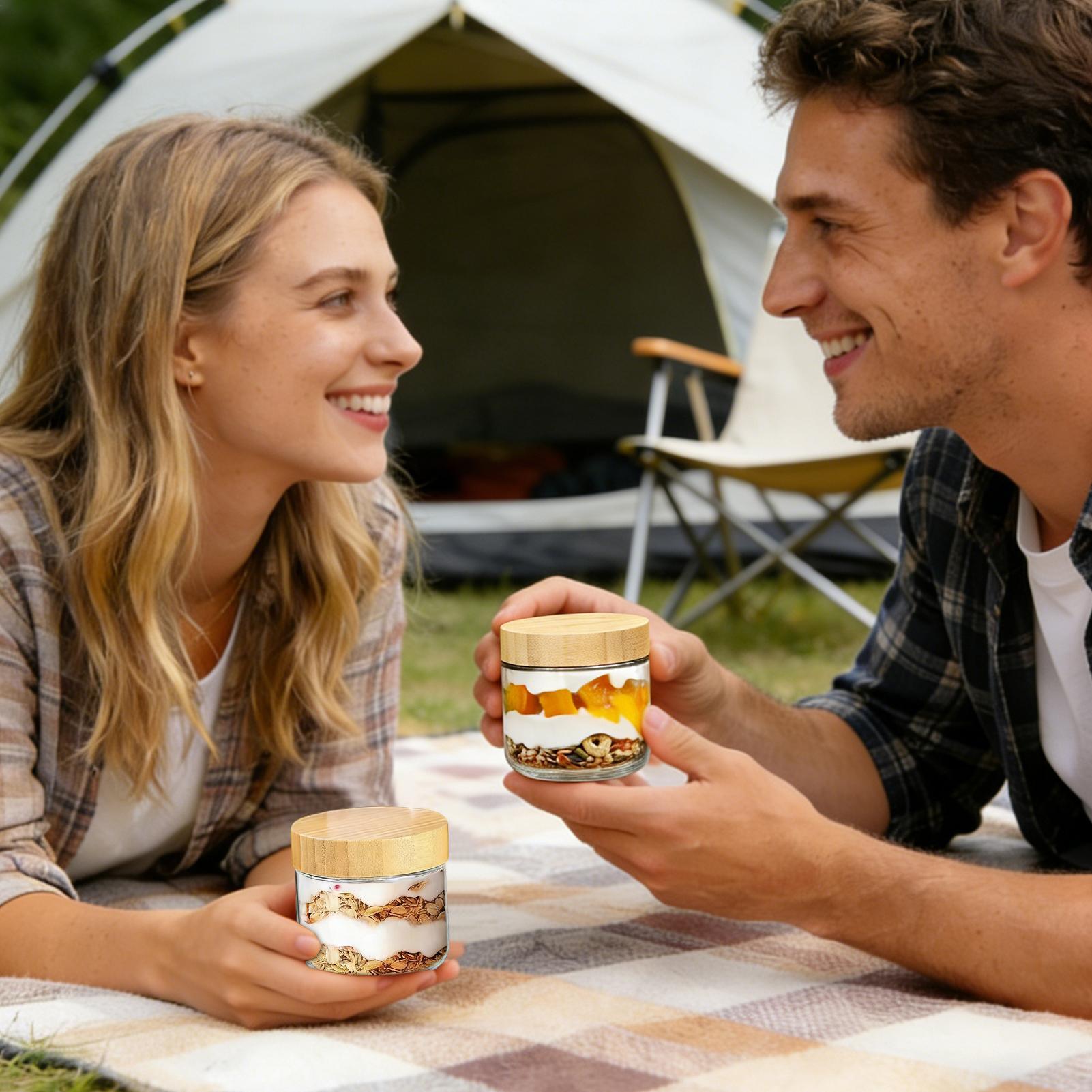 Barattoli in vetro a bocca lar - Meal Prep Yogurt Containers recensione e prezzo