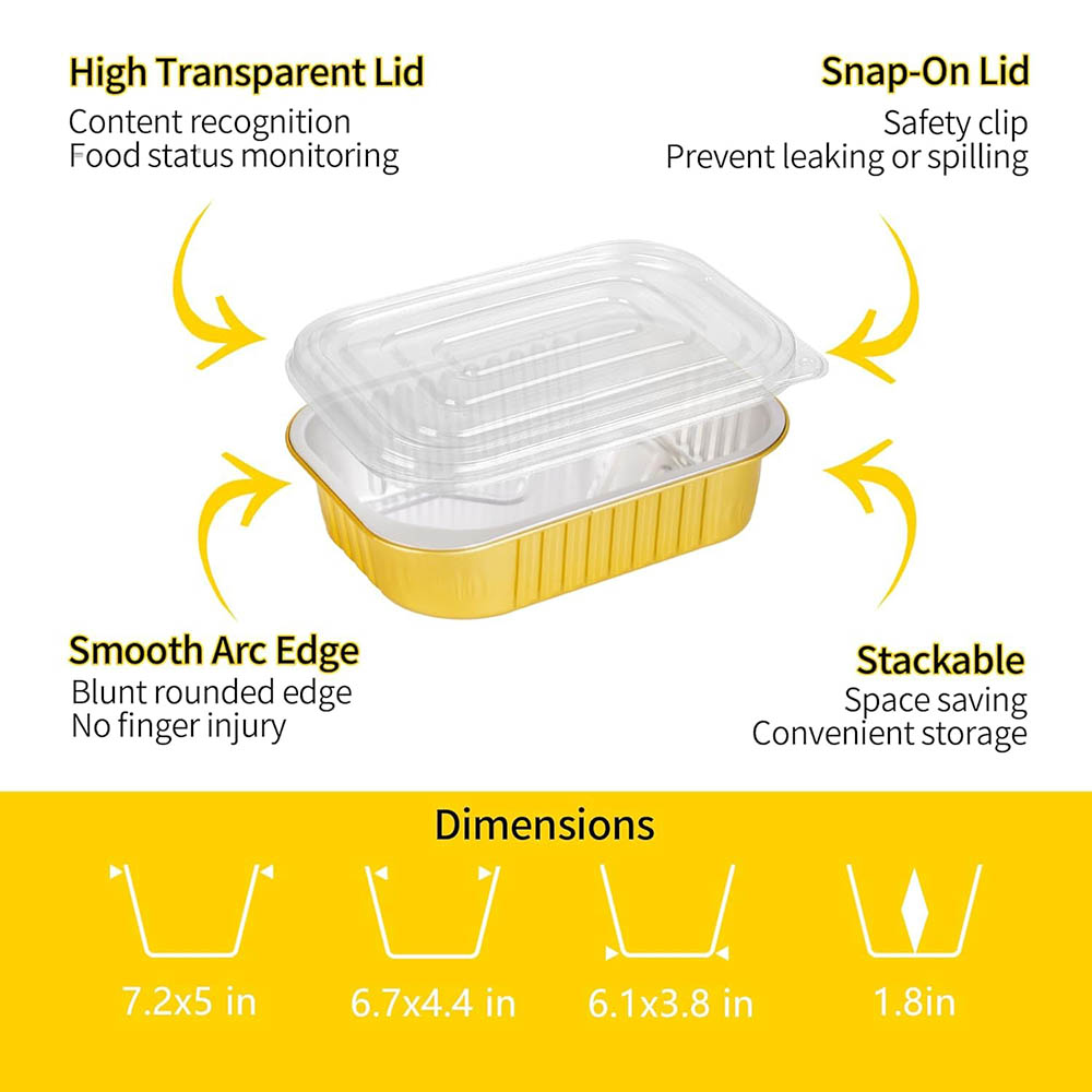 Piccoli contenitori in allumin - Meal Prep Freezer recensione e prezzo