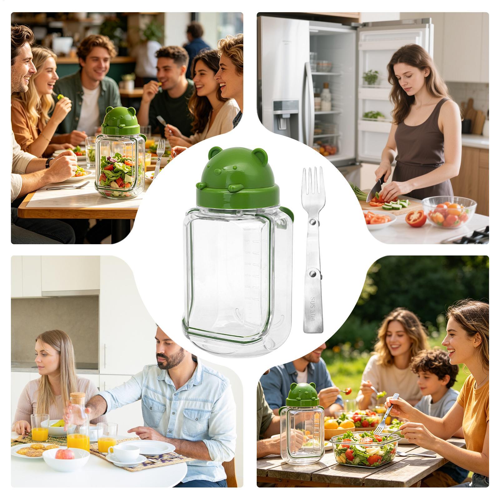 Contenitore per insalata, cont - Meal Prep Gym Food recensione e prezzo