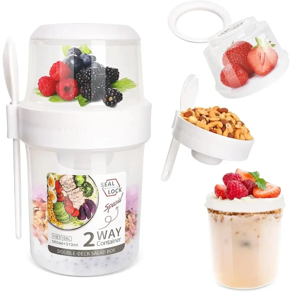 Tazza per insalata Tazze per c - Meal Prep Yogurt Containers recensione e prezzo