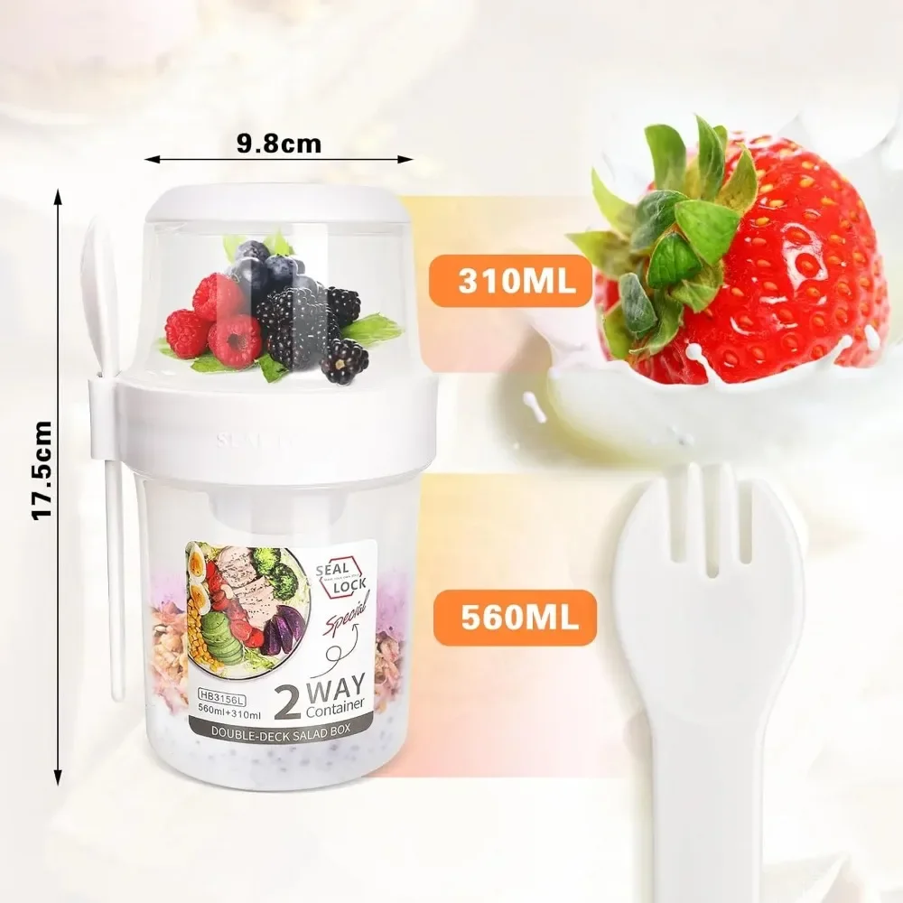 Tazza per insalata Tazze per c - Meal Prep Yogurt Containers recensione e prezzo