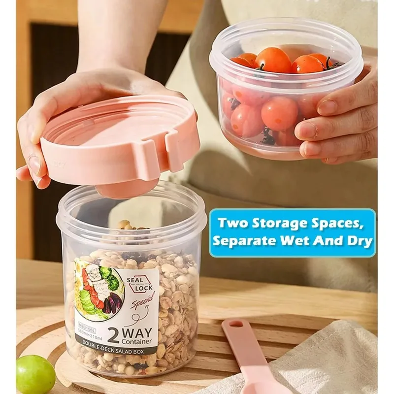 Tazza per insalata portatile T - Meal Prep Yogurt Containers recensione e prezzo