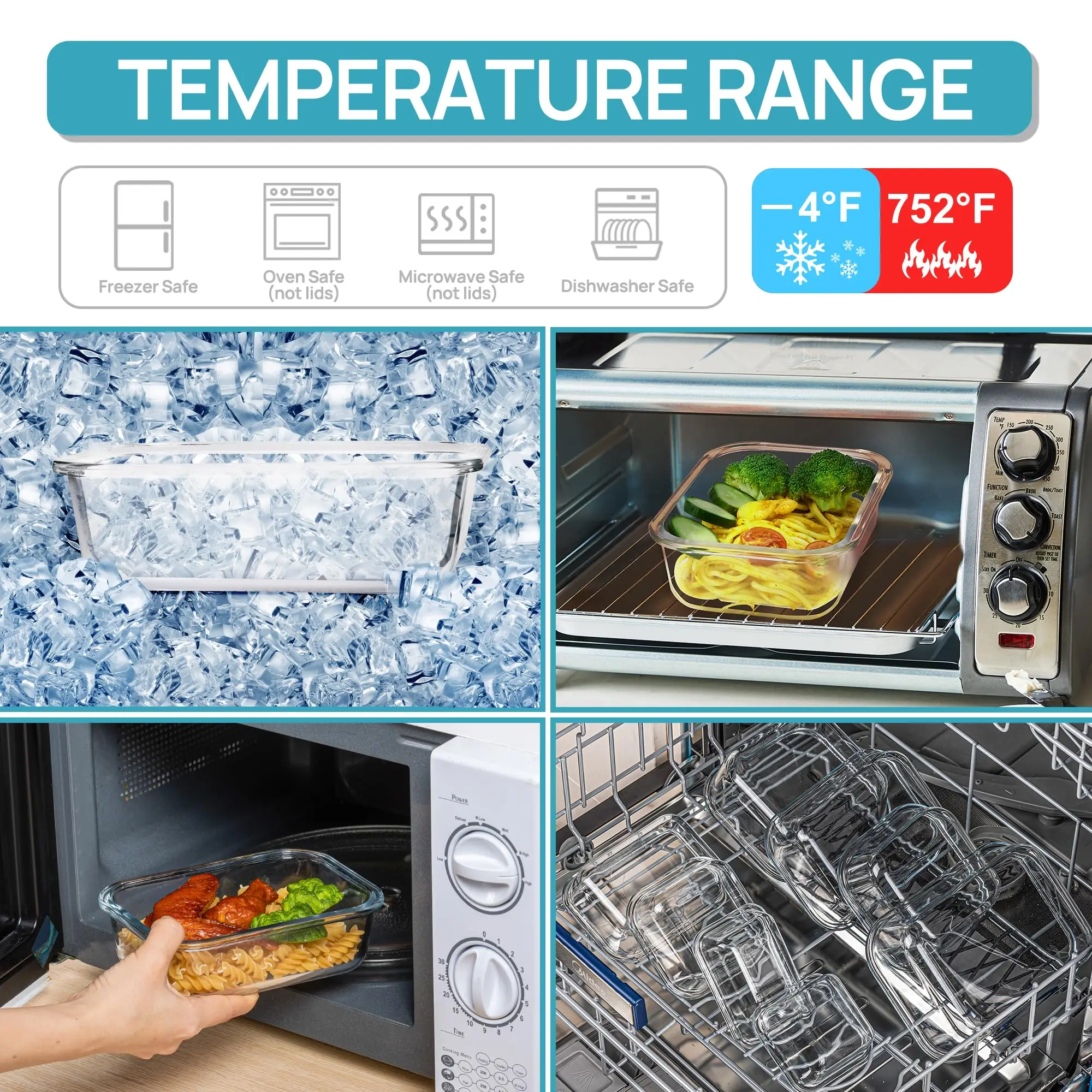 Contenitori per alimenti in ve - Meal Prep Freezer recensione e prezzo