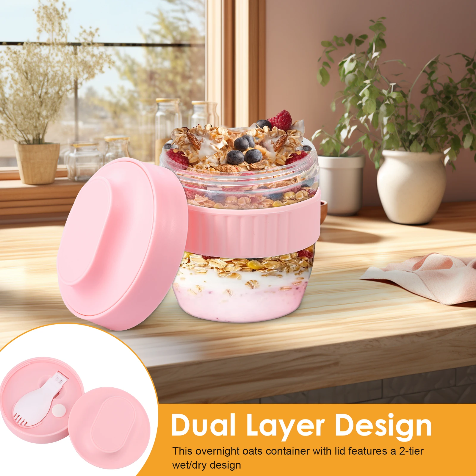 Contenitore per Overnight Oats - Meal Prep Yogurt Containers recensione e prezzo