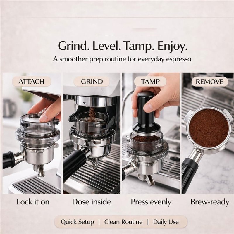 Imbuto dosatore Twist-Lock da  - Breville Espresso Barista Touch recensione e prezzo